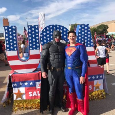 Lubbock batman and superman
