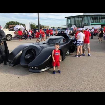 Lubbock Batman's batmobile