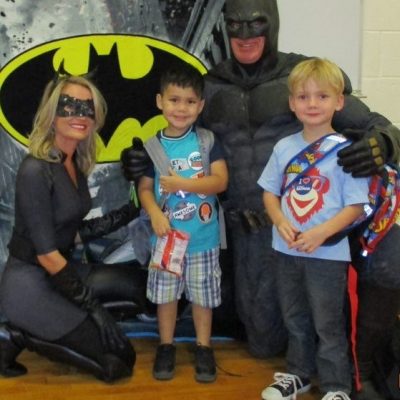 Lubbock batman and catwoman