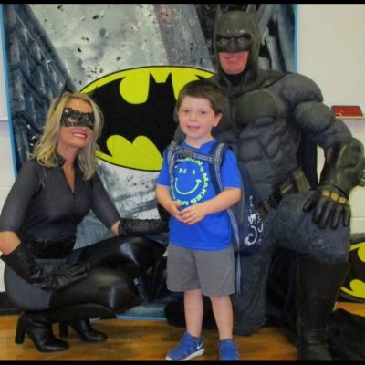 Lubbock batman and catwoman