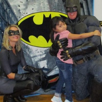 Lubbock batman and catwoman