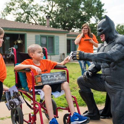 Lubbock Batman in the community